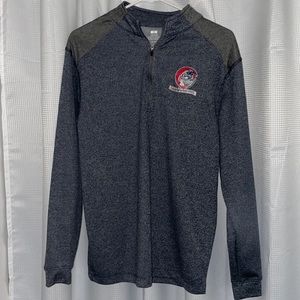 Warriors quarter zip warm up
